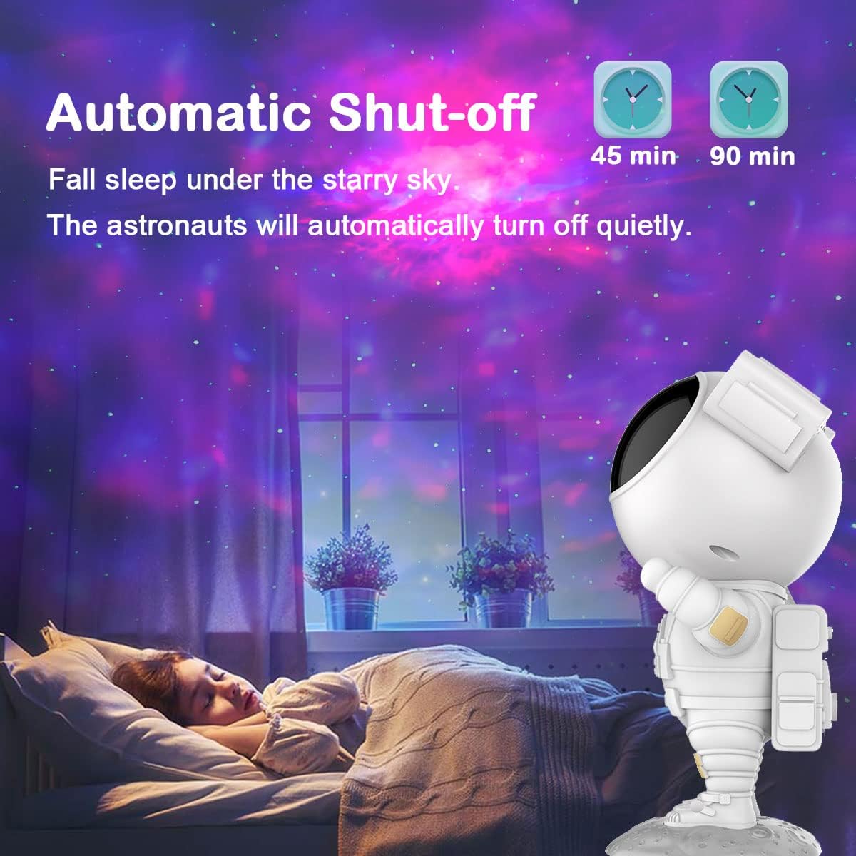 Deja que la galaxia invada tu habitación con el Proyector Space Buddy